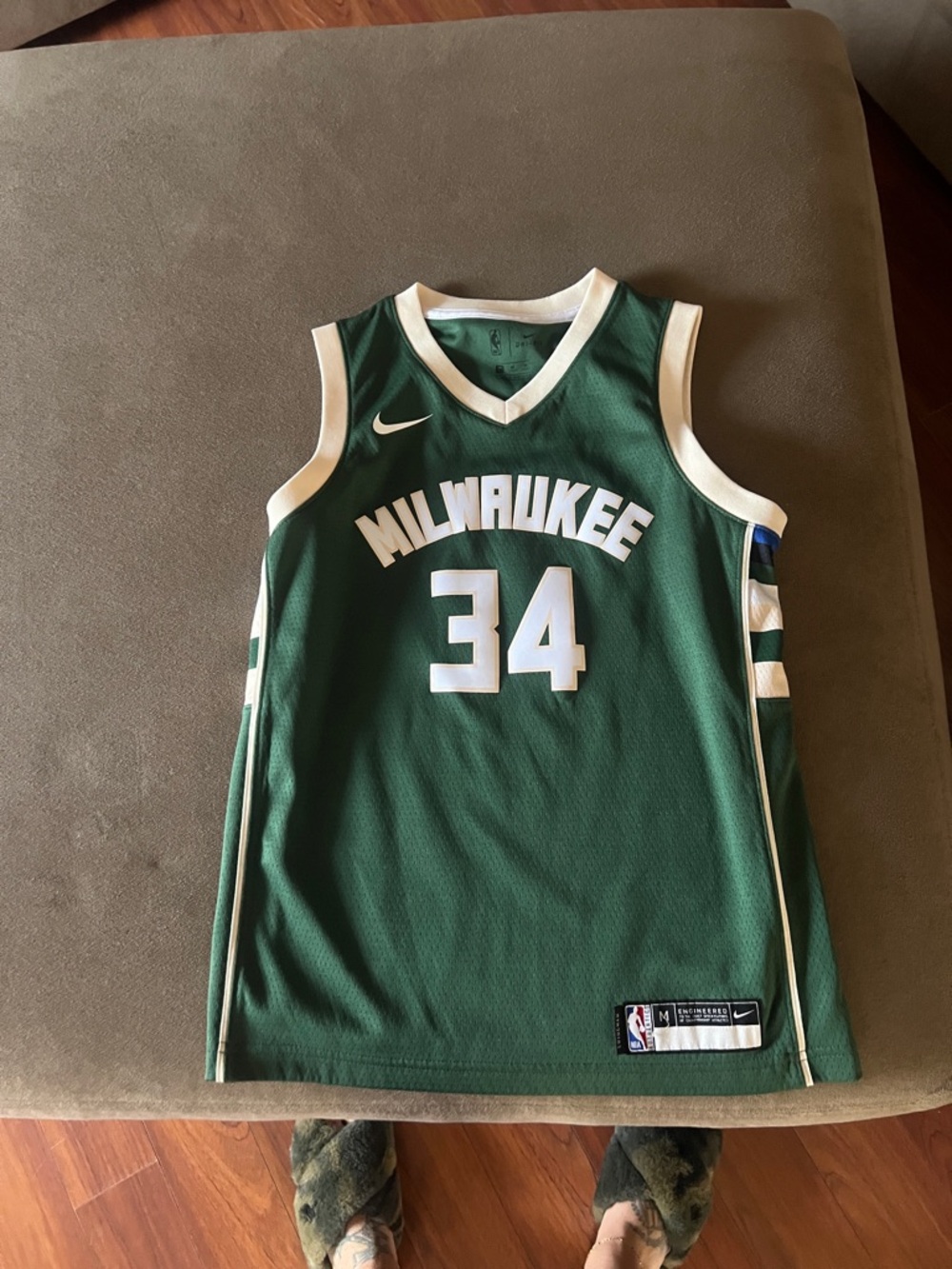 NBA baseball jersey number 34